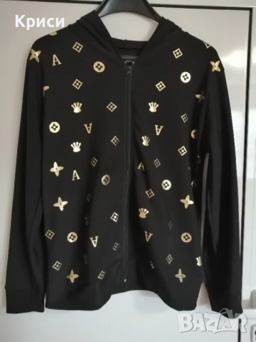 Летен суитчър и чанта златно и черно , снимка 2 - Комплекти - 52696320