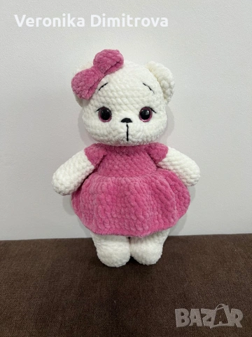 Плетено мече, снимка 2 - Плюшени играчки - 52023885