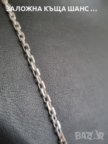 Старо сребърно синджирче 925 проба , снимка 6 - Колиета, медальони, синджири - 41425380