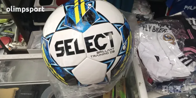 футболна топка Селект нова размер 5 лепени панели за всякакви терени напомпена, снимка 1