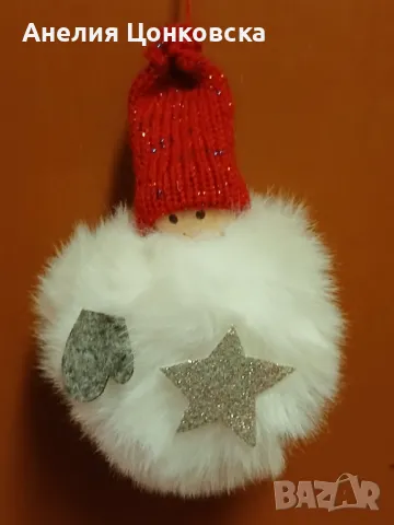 Коледна играчка ест.косъм, снимка 1