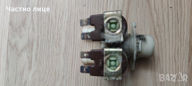 Магнет вентил-двоен 220/240V 50Hz за автоматична пералня Crown, снимка 4 - Друга електроника - 42474524