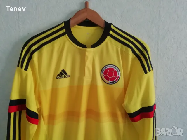 Колумбия оригинална нова тениска фланелка футболна Adidas Colombia размер М, снимка 4 - Тениски - 49365649