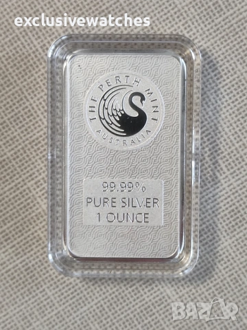 1 oz Perth Mint Lunar Змия 9999 чисто сребро , снимка 2 - Нумизматика и бонистика - 53353667