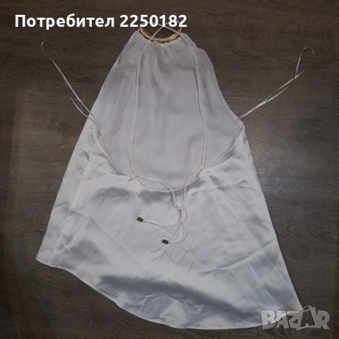 Zara топ туника сатен, снимка 3 - Туники - 52495040