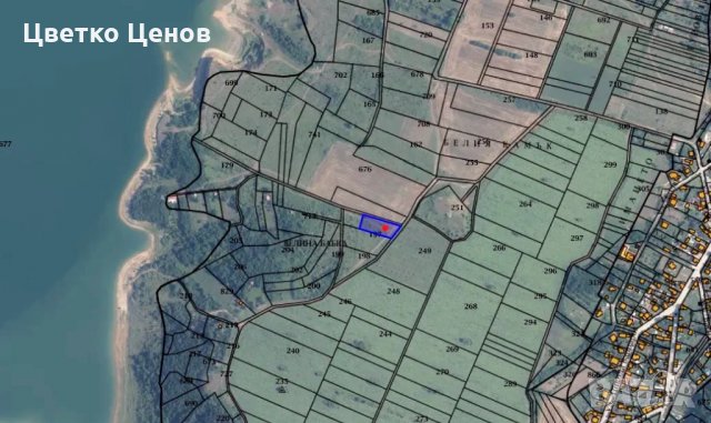 Парцел на брега на язовир Огоста, снимка 2 - Парцели - 35772779