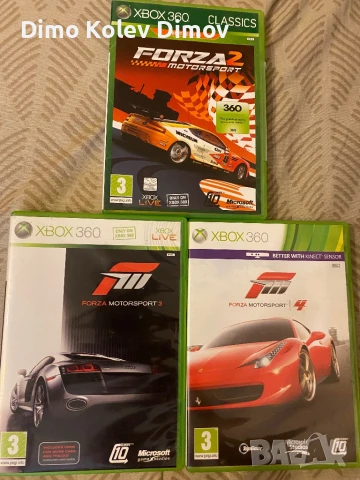 Forza Motorsport 2, 3, 4 Xbox. Трилогия
