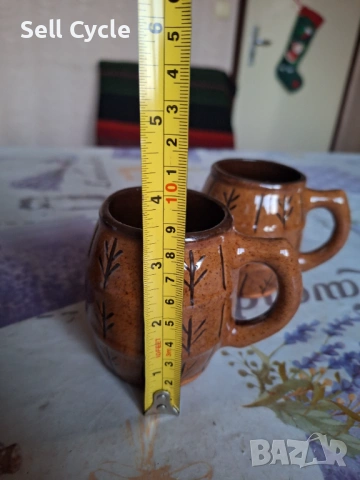 ✅ЧАШКИ ТРОЯНСКА КЕРАМИКА❗, снимка 5 - Сервизи - 53042815