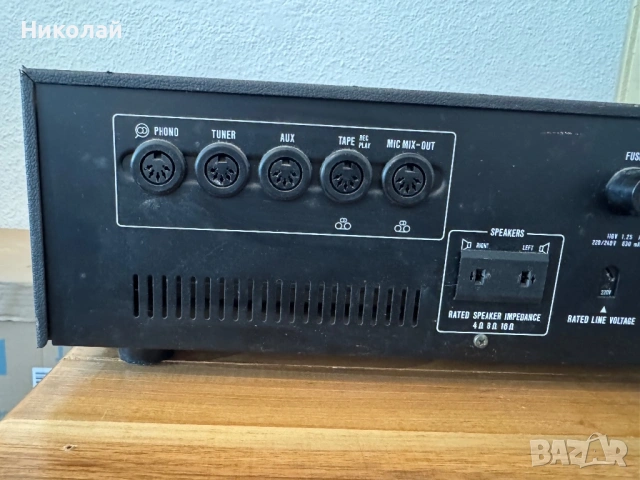 SHARP SM-1122 СТЕРЕО УСИЛВАТЕЛ, снимка 5 - Ресийвъри, усилватели, смесителни пултове - 53743289