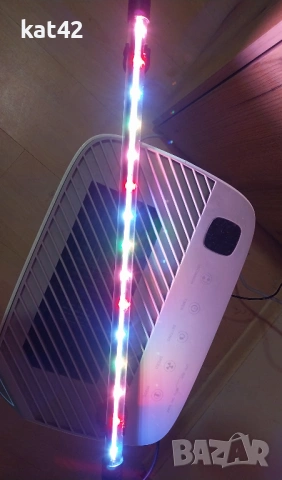 Подарявам лампа за аквариум и охлювчета