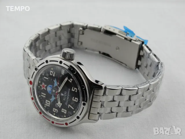 ВОСТОК АМФИБИЯ АВТОМАТИЧЕН-"Въздушно-Десантни Войски” ref: 420288, снимка 12 - Мъжки - 48080433