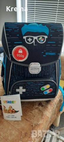 Анатомична ученическа раница Street gamester, снимка 2 - Кенгура и ранички - 42158056