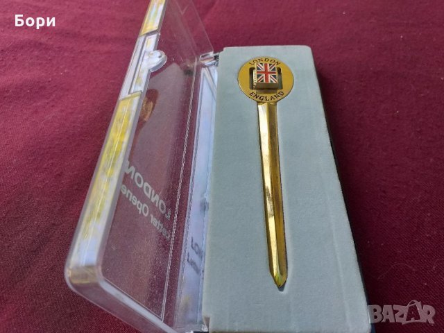 Английски нов нож за писма, снимка 1 - Други ценни предмети - 33972948