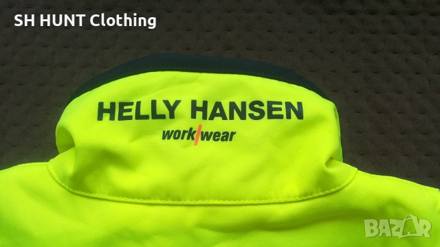 Helly Hansen 74272 ICU Hi Vis Class 3 Softshell Stretch Jacket / Vest размер XL еластично яке W4-336, снимка 4 - Якета - 52037486