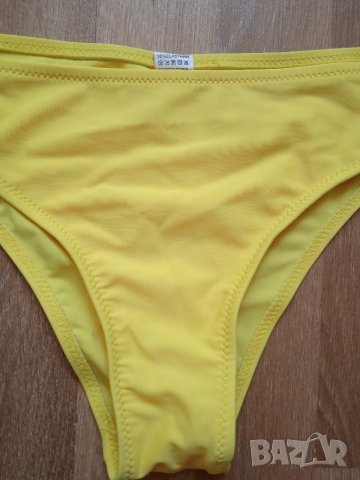 Жълт бански монокини, снимка 4 - Бански костюми - 33948238
