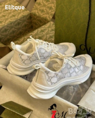 дамски маратонки Gucci , снимка 5 - Маратонки - 53576872