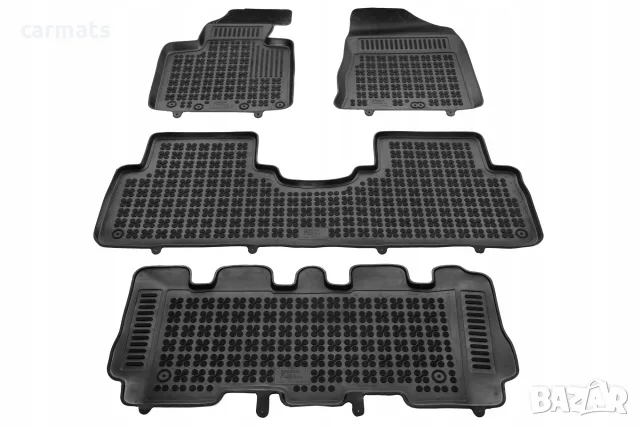 Гумени стелки Rezaw-Plast за Kia Sorento (2015+) - тип леген - 7 seats