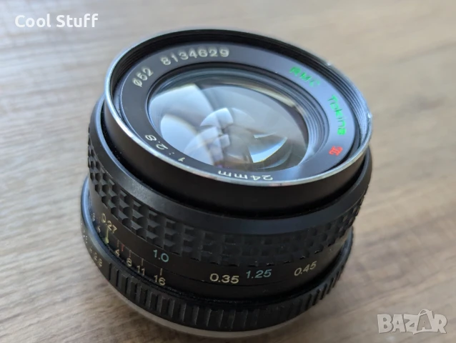 Обектив RMC Tokina 24mm 1:2.8 - Pentax K, снимка 3 - Обективи и филтри - 51087924