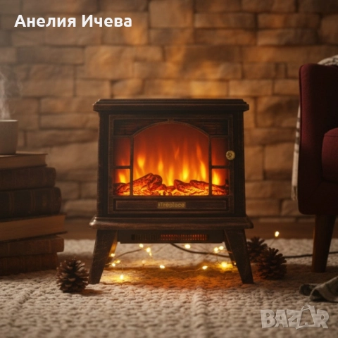 Ретро камина с ефект на пламък, снимка 2 - Други стоки за дома - 51926446