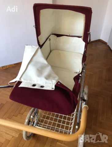 Ретро бебешка количка , снимка 4 - Детски колички - 56083068