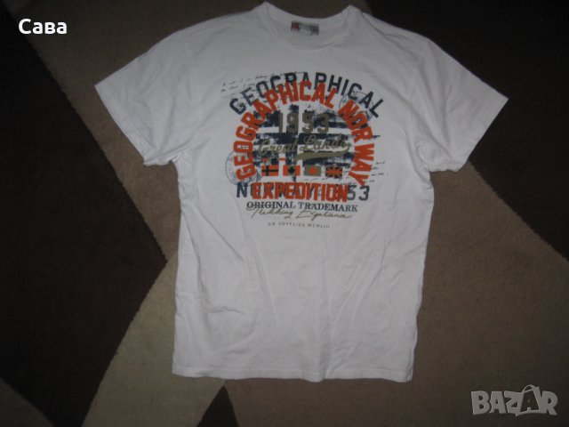Тениска GEO.NORWAY  мъжка,М, снимка 2 - Тениски - 41291424