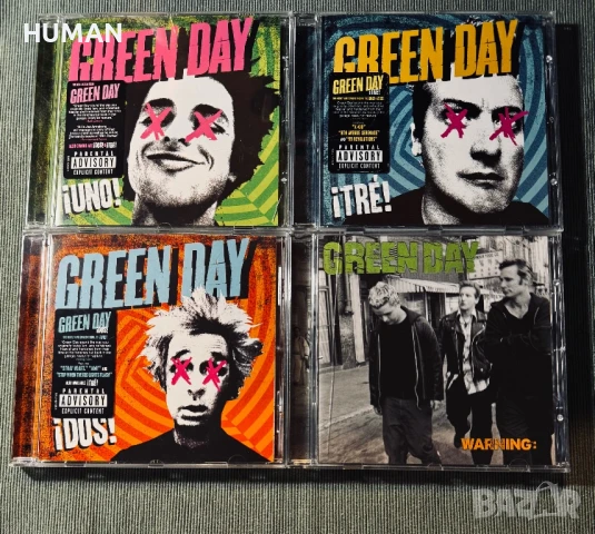 Green Day , снимка 2 - CD дискове - 50675666