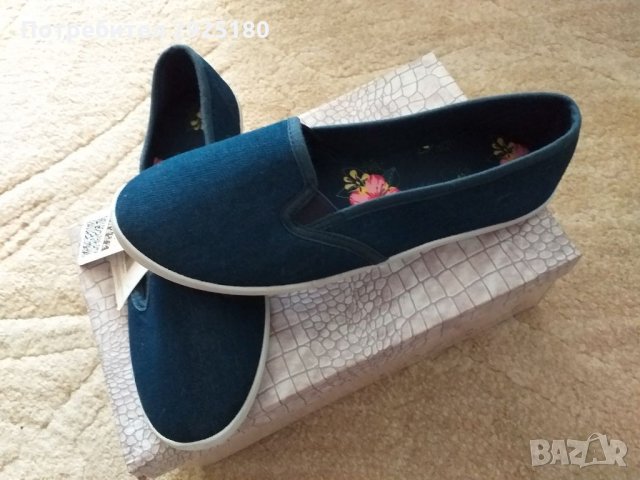 Дънкови гуменки 36 , балерини , снимка 6 - Дамски ежедневни обувки - 35845066