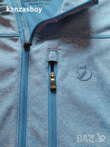 fjallraven abisko vent zip t-shirt ls - страхотна мъжка блуза Л КАТО НОВА, снимка 3 - Блузи - 51924685