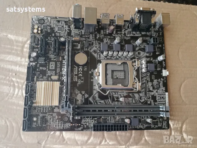 Дънна платка Asus H110M-K Socket LGA1151, снимка 5 - Дънни платки - 47827805