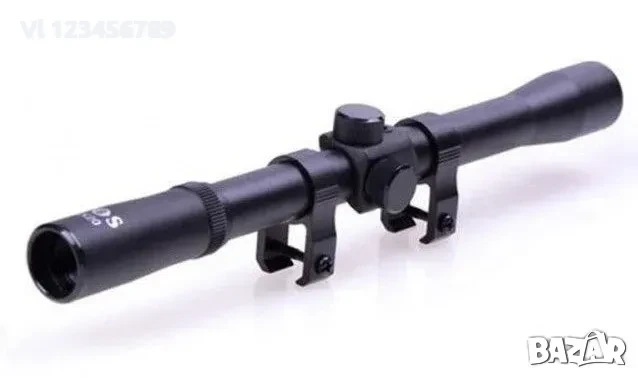 оптичен мерник Bushnell 4X20, снимка 4 - Оборудване и аксесоари за оръжия - 53817511