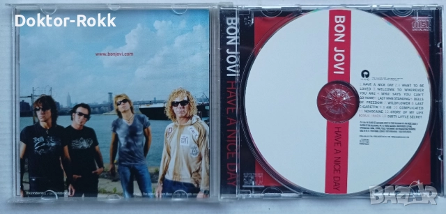 Bon Jovi - have a nice day 2005, снимка 2 - CD дискове - 52199269