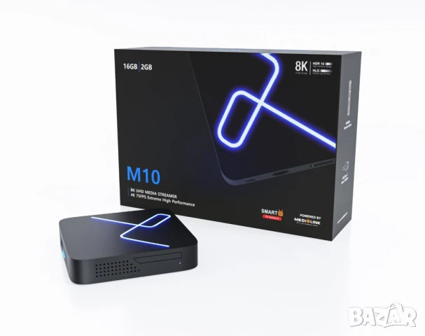 tv box M10 by Medialink, снимка 2 - Приемници и антени - 50765435