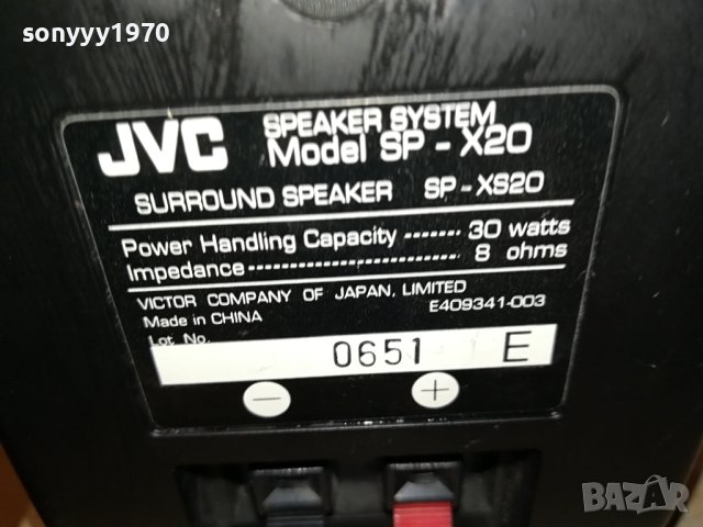 JVC-ЦЕНТЪР И 2 КОЛОНИ-ВНОС SWISS 2507231008, снимка 8 - Тонколони - 41650828