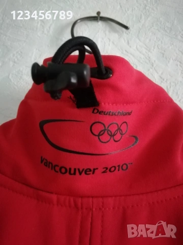 Germany Adidas Vancouver 2010 Winter Olympics оригинално яке мъжко Германия зимна олимпиада , снимка 5 - Якета - 53509322