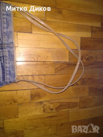 Чанта от дънки за през рамо 31х26см, снимка 3 - Чанти - 41980726