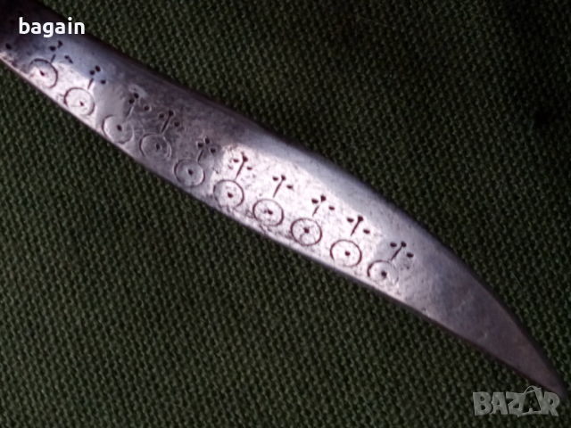 Уникален нож, кама, каракулак., снимка 6 - Антикварни и старинни предмети - 44549639