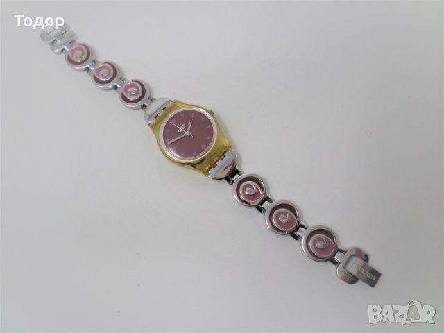 Дамски часовник SWATCH, снимка 2 - Дамски - 35909219