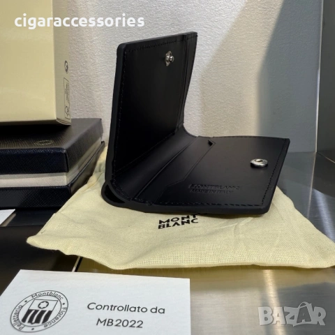 Оригинален Montblanc портфейл – чисто нов, пълен комплект, снимка 4 - Портфейли, портмонета - 53225260