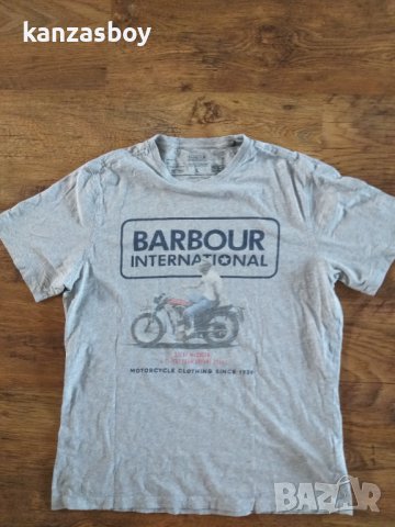 Barbour Steve McQueen Relaxed Tee - страхотна мъжка тениска, снимка 4 - Тениски - 41937654