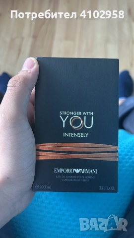 EA stronger with you intensely , снимка 3 - Мъжки парфюми - 52896573