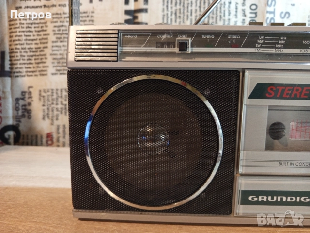 Касетофон"Grundig"RR345, снимка 4 - Радиокасетофони, транзистори - 52275922