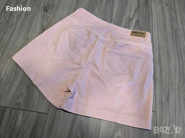 Уникални дънкови дамска панталонки WOOX denim, снимка 4 - Къси панталони и бермуди - 53524479