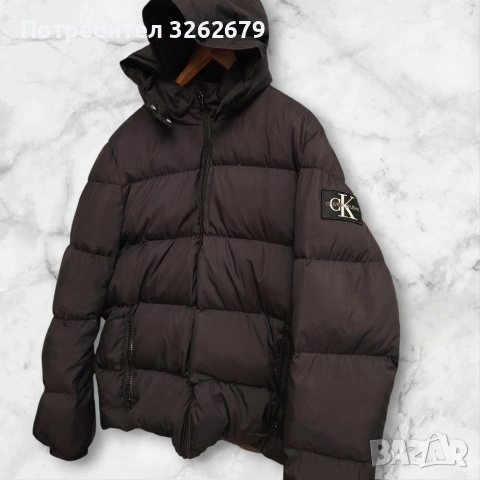 calvin klein down оригинално мъжко размер L, снимка 3 - Якета - 53498001