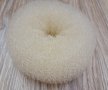 Голяма дунапренена гъба за кок за руса коса, снимка 2