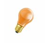 Лампа обикновена оранжева с цокъл E27 220V 40W, снимка 1 - Крушки - 42349519