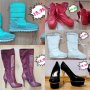 Дамски обувки - ботуши , кецове, апрески, снимка 1