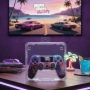 Безжичен джойстик за PS4 с тъчпад, вибрация и LED осветление – FC25 / GTA дизайн, снимка 3
