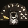Карти за игра с черепи - Silver