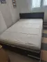 Спалня 140/200 + Двулицев матрак + Подматрачна рамка , снимка 1