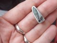 Мистик седеф / масивен сребърен пръстен проба 925 Житен клас / Мистик седеф и Аметист, снимка 1